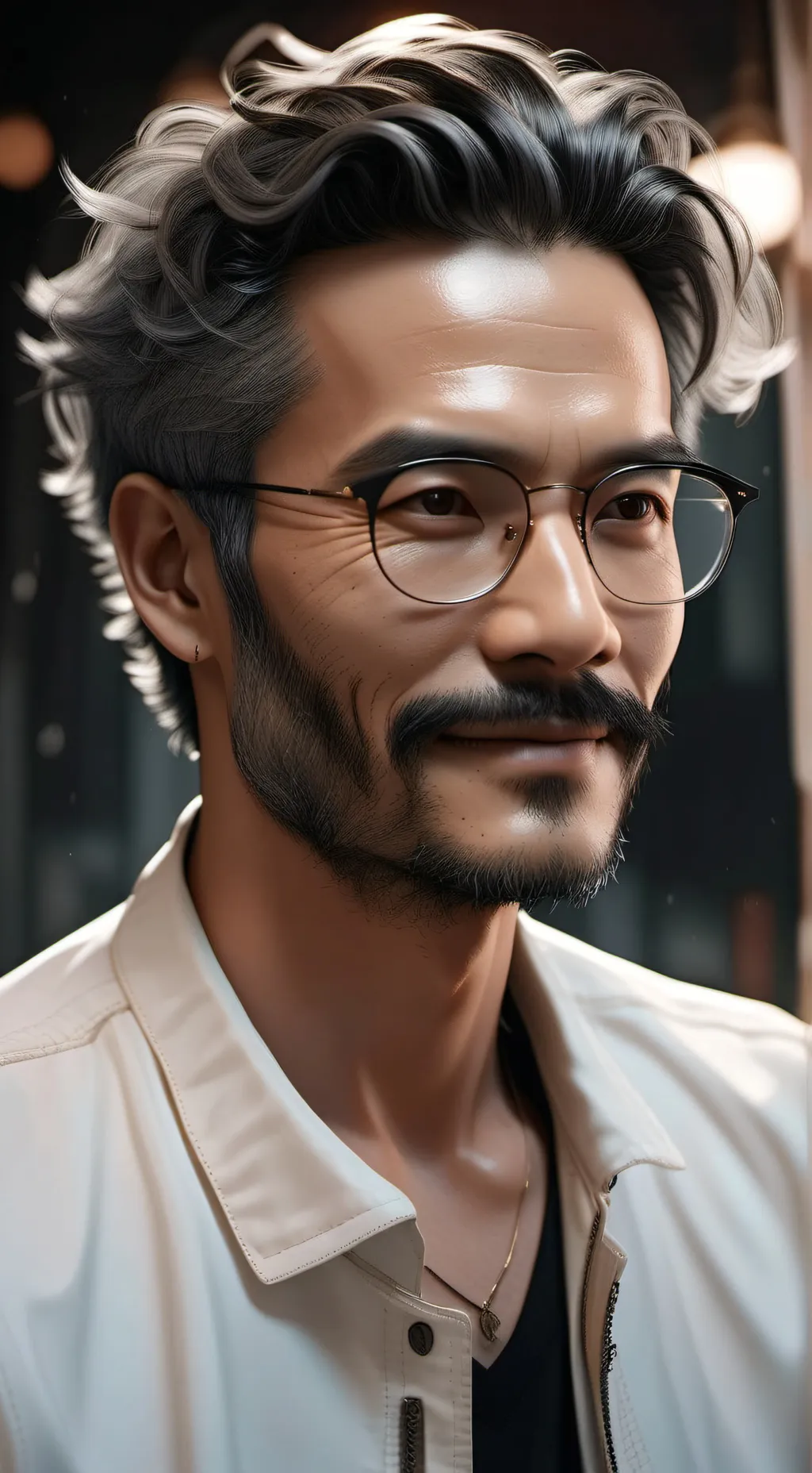 ai character: Russian in law  background