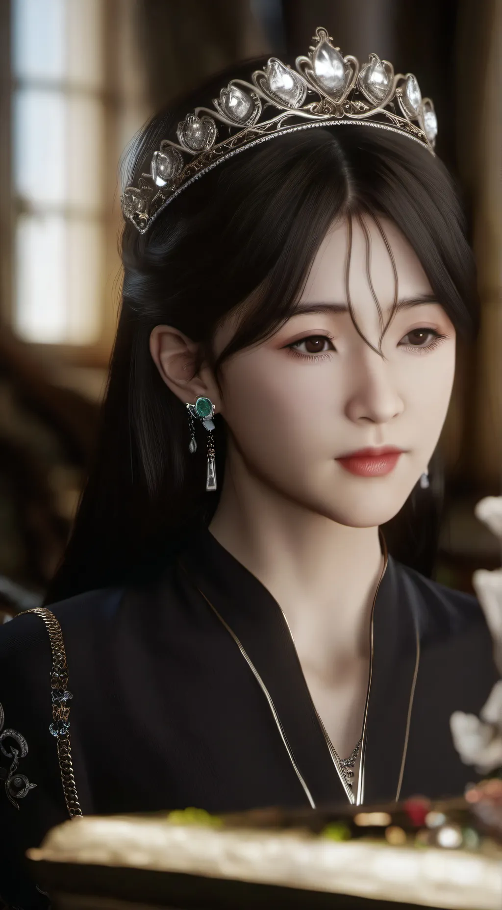 ai character: kim yoonah background