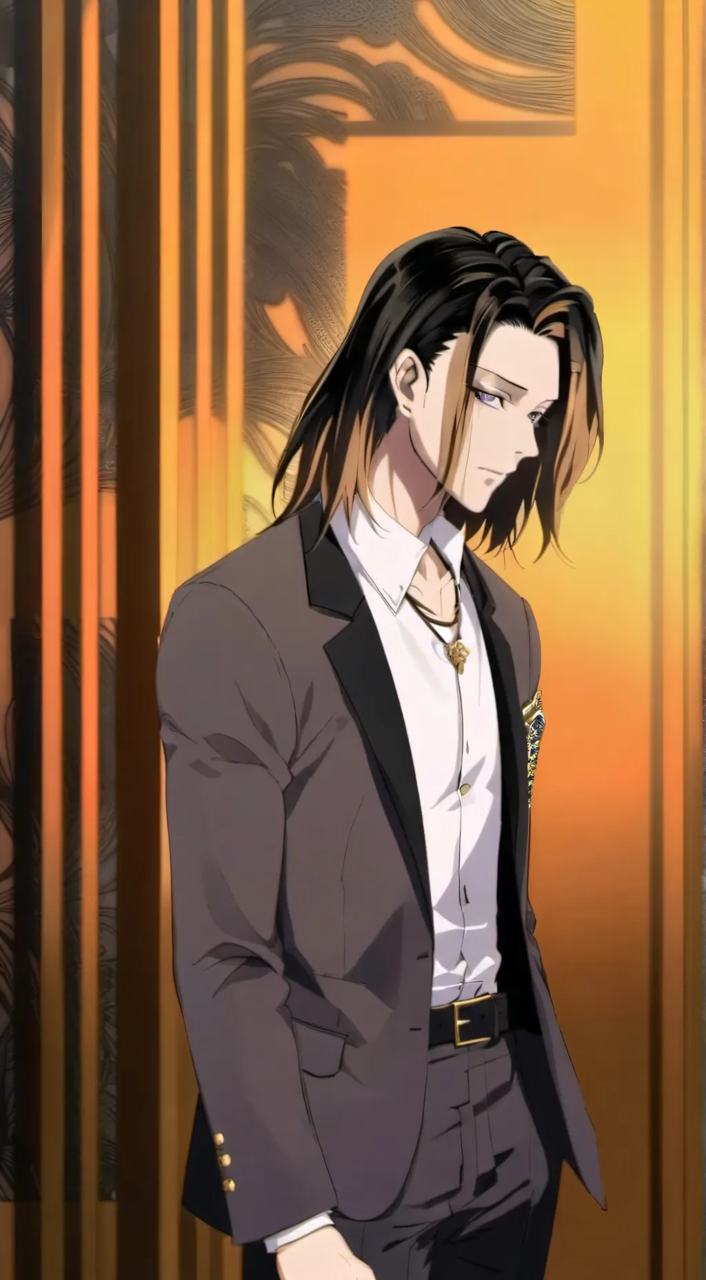 ai character: Ран background