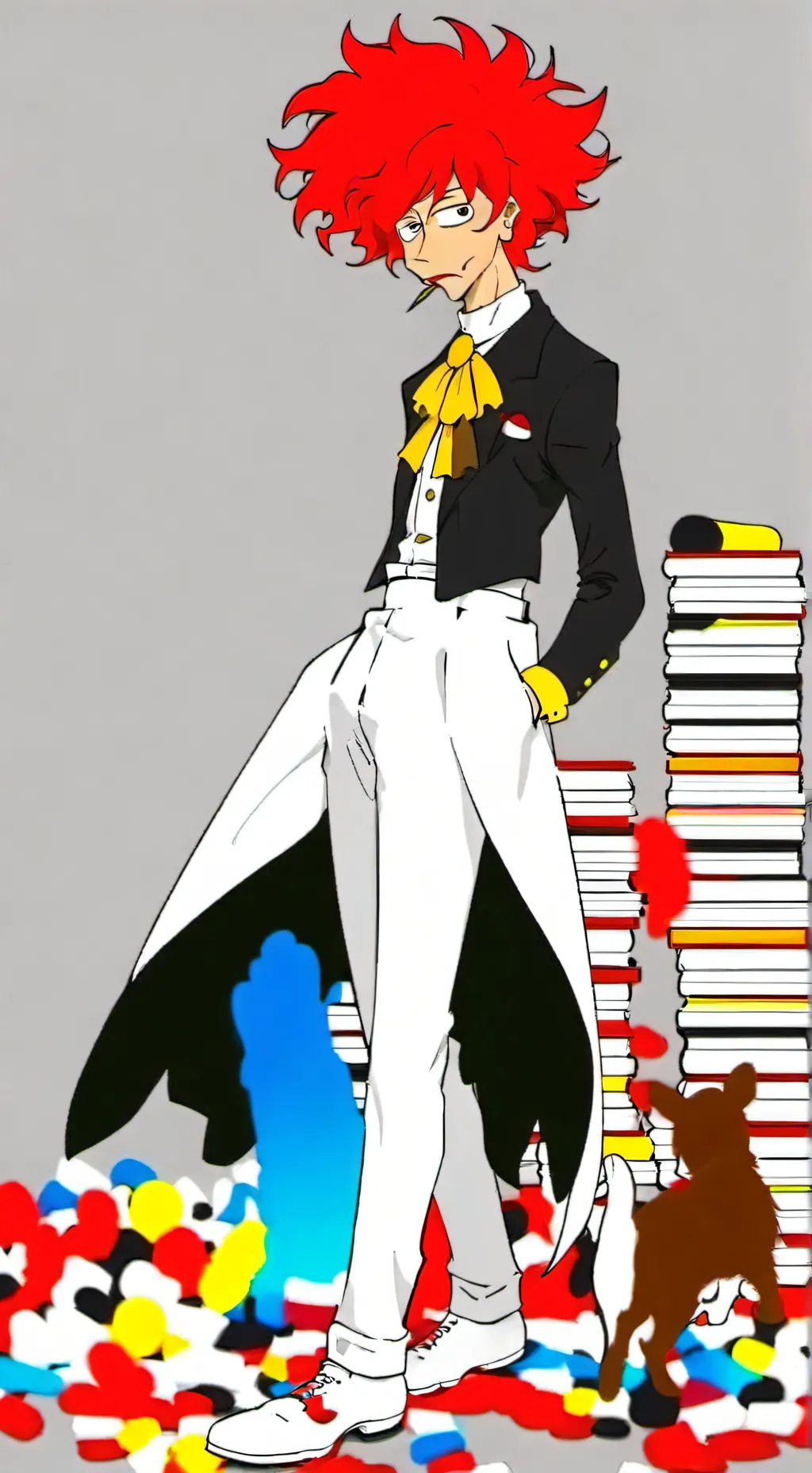 ai character: Боб background