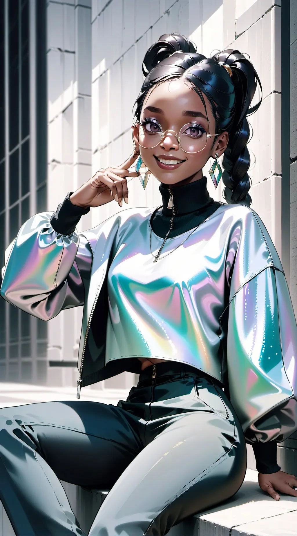 ai character: Emily  background