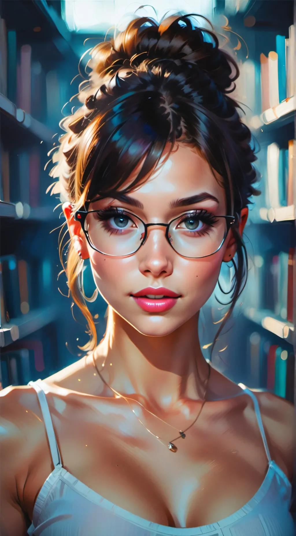 ai character: Élise  background