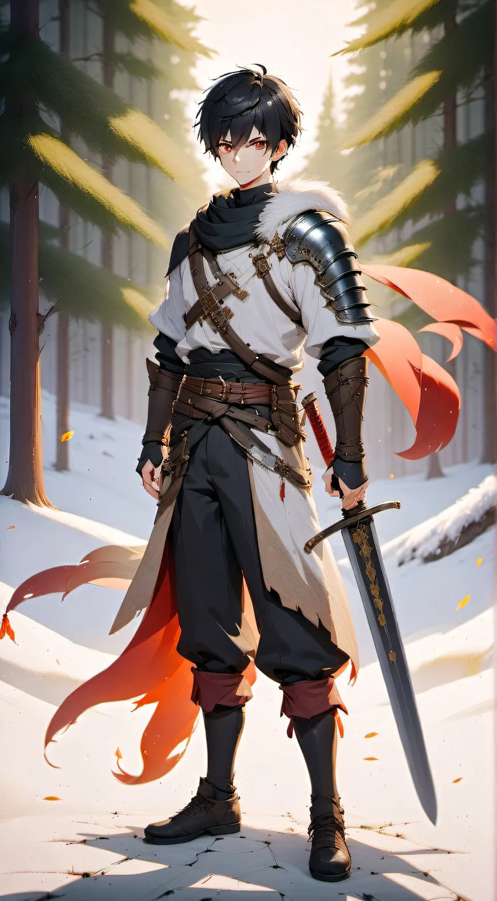 ai character: Nico Armani  background