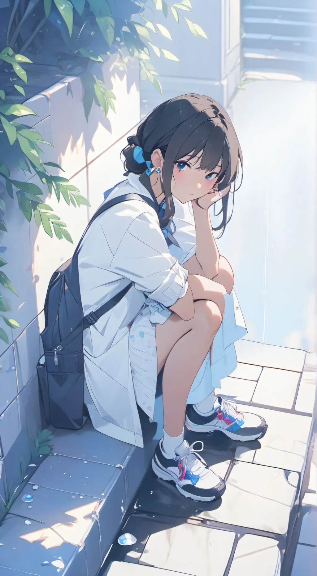 ai character: amy background