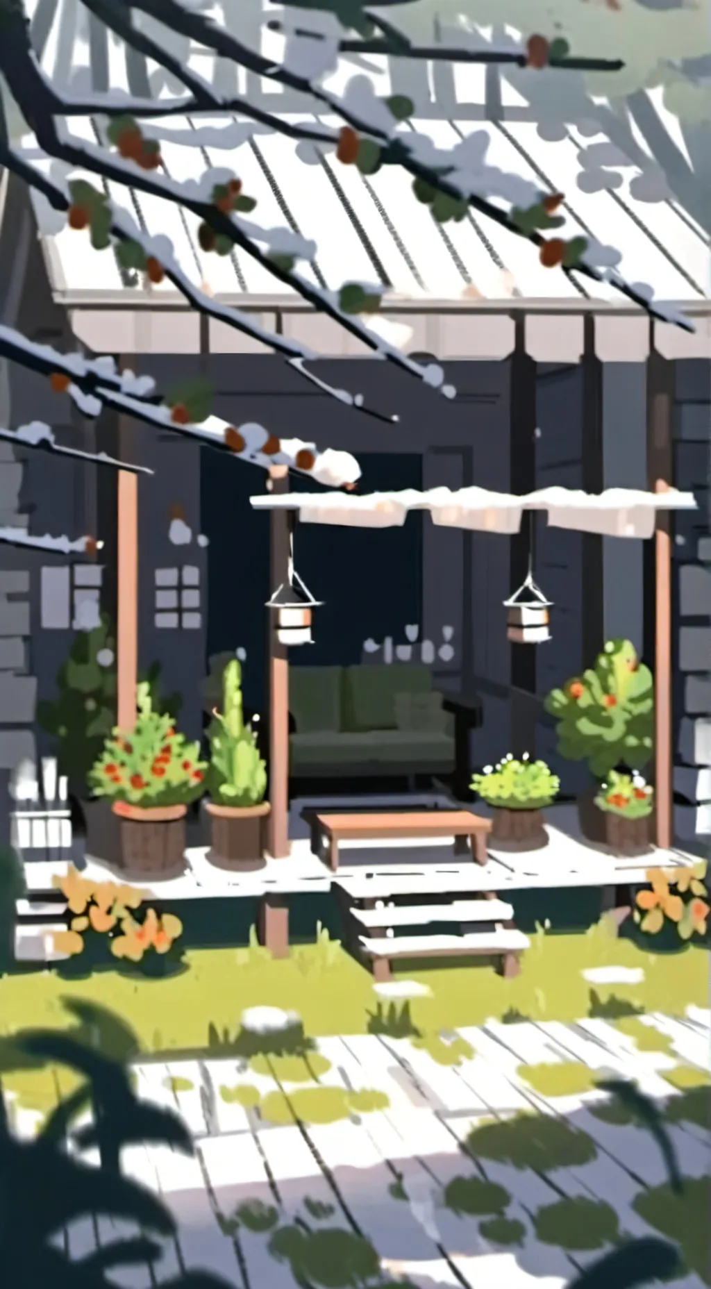 ai character: Raccoon background