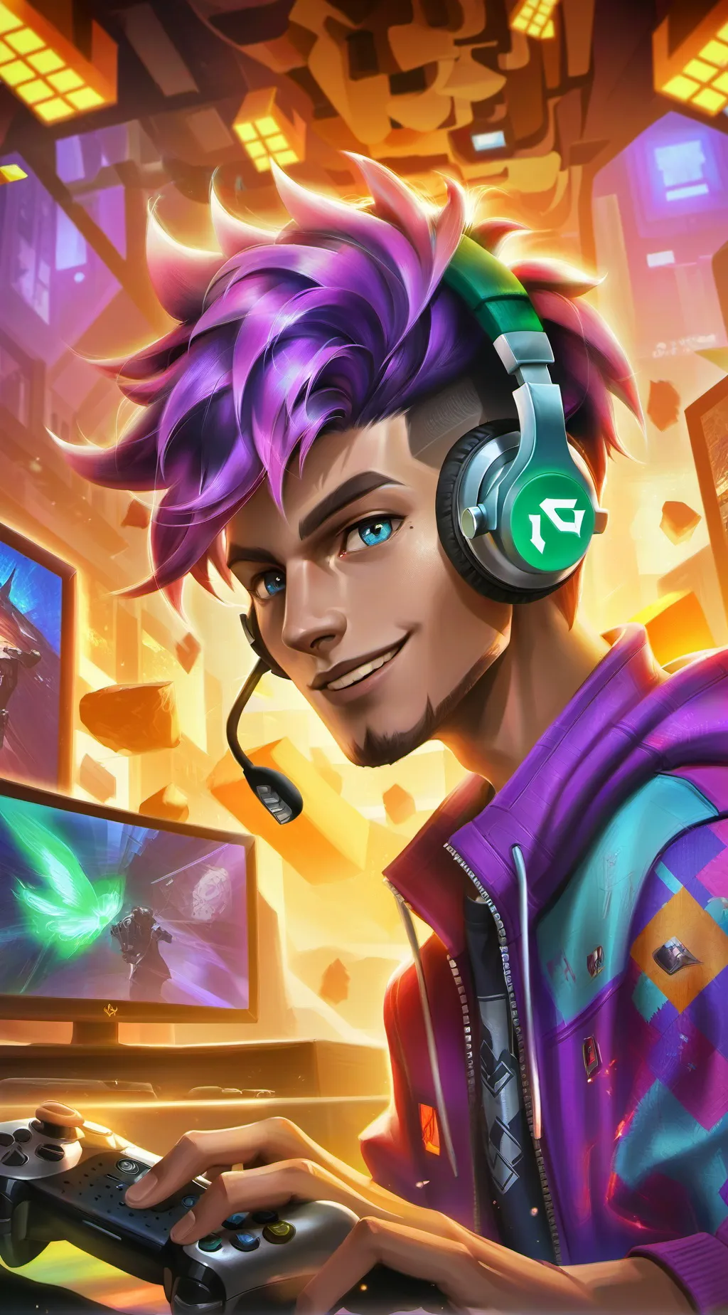 ai character: Carlos Andrés background