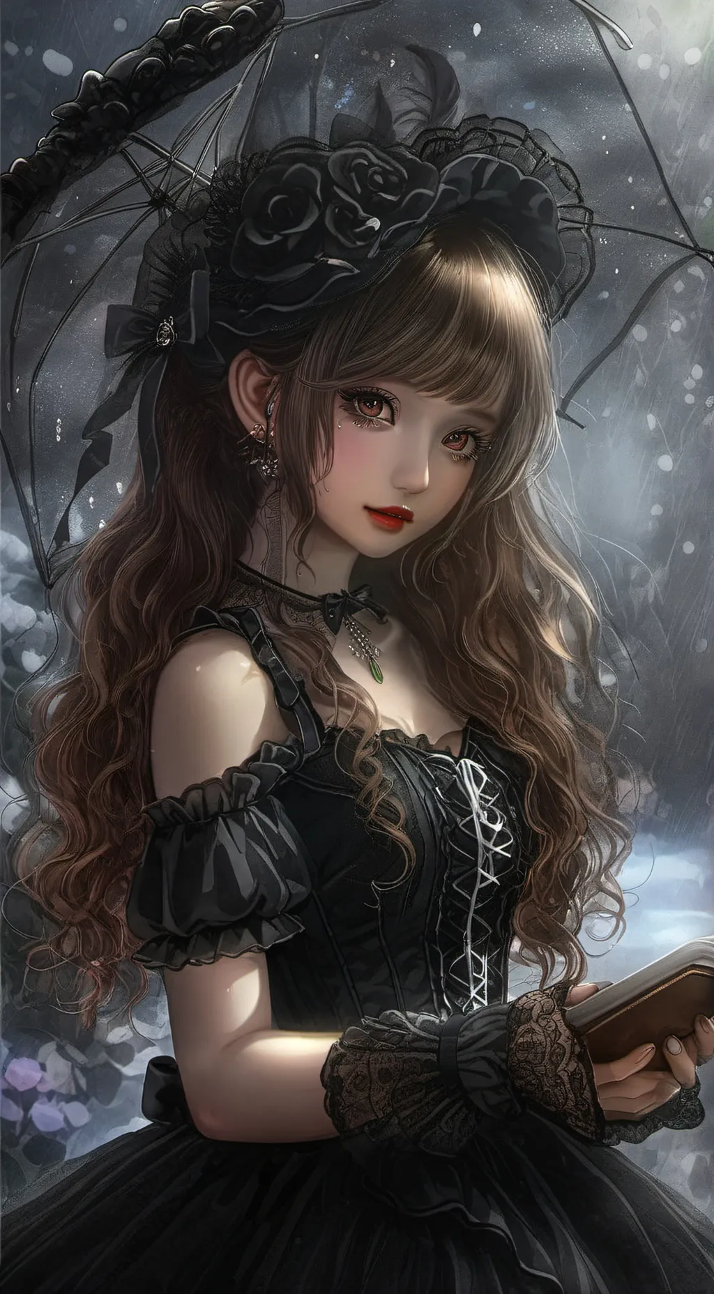 ai character: Lily background