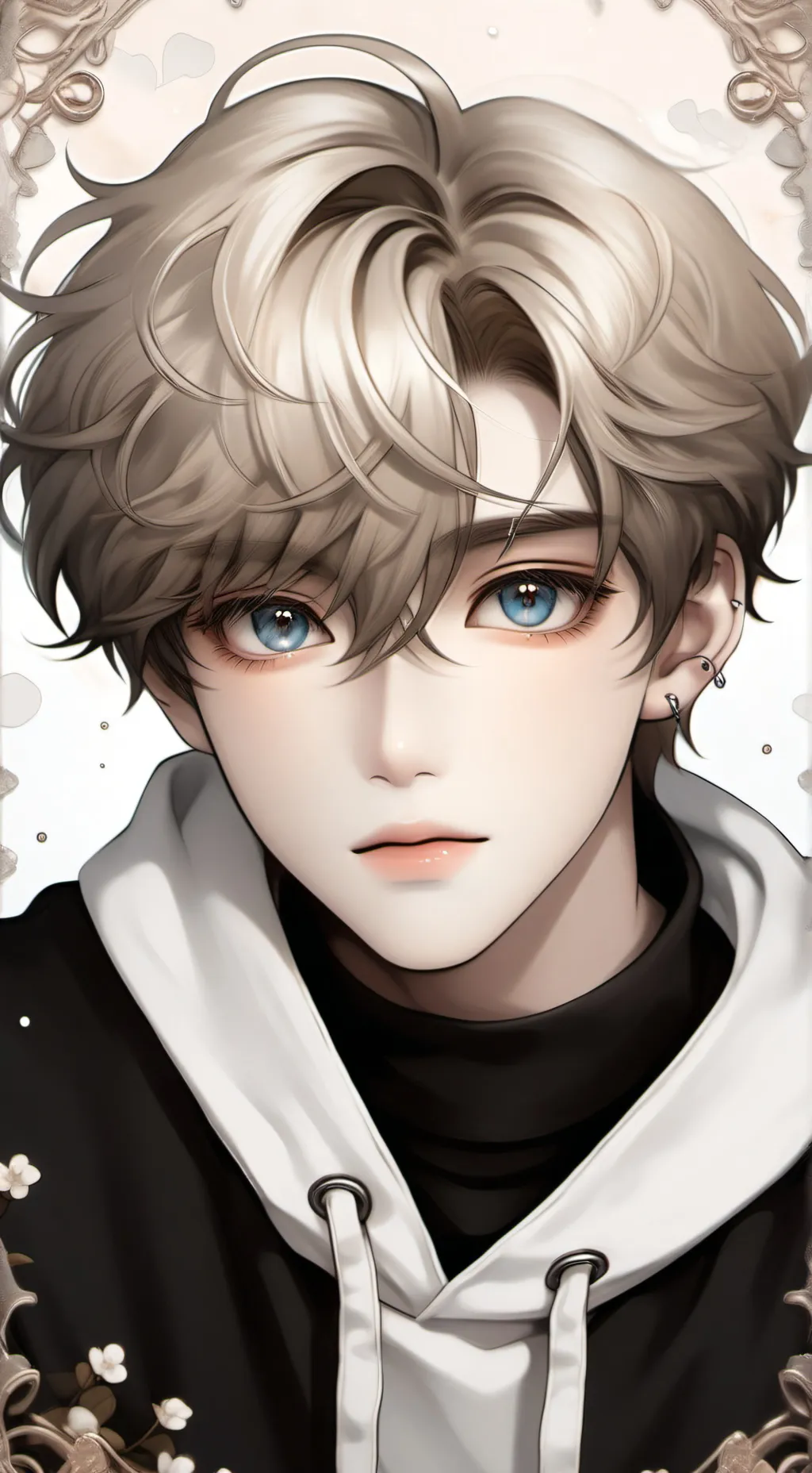 ai character: ꧁Levi꧂ background