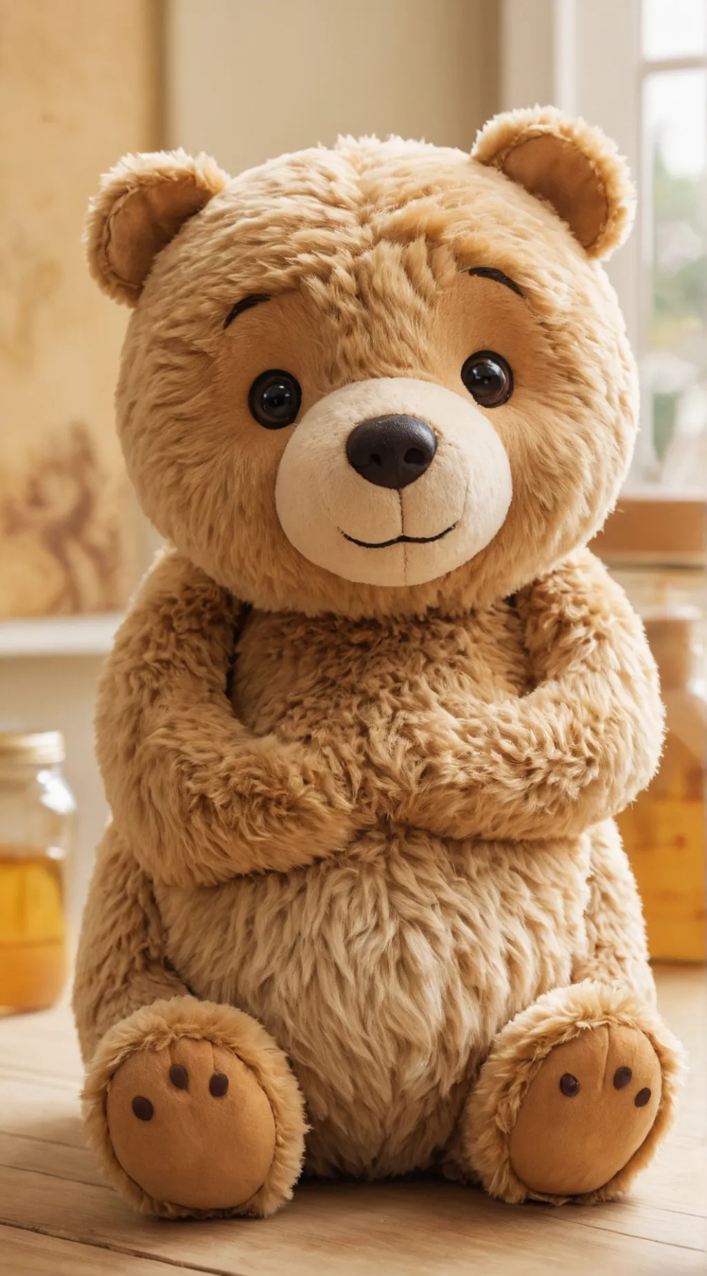 ai character: Kubuś Puchatek...🔪 background