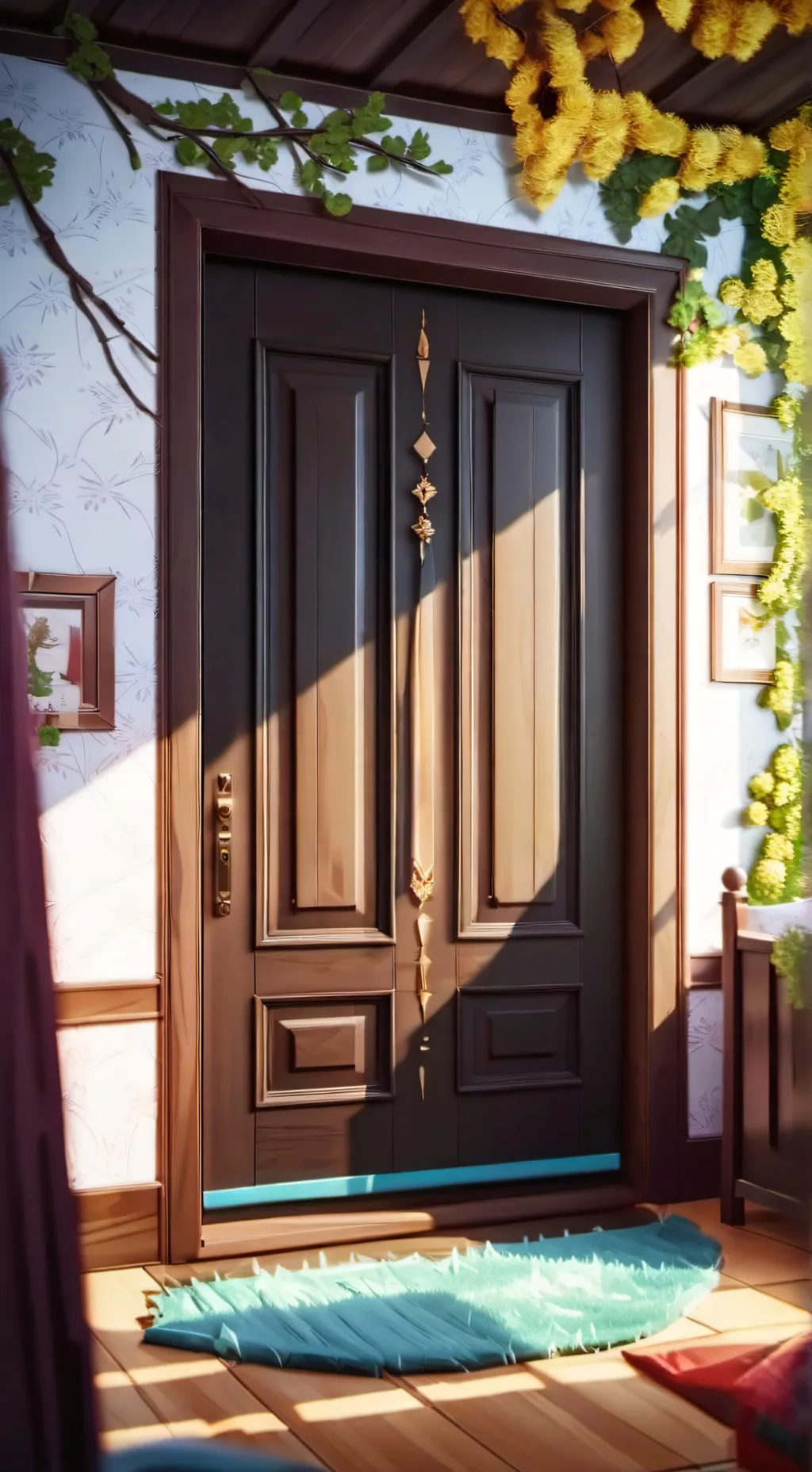 ai character: Closet Girl background