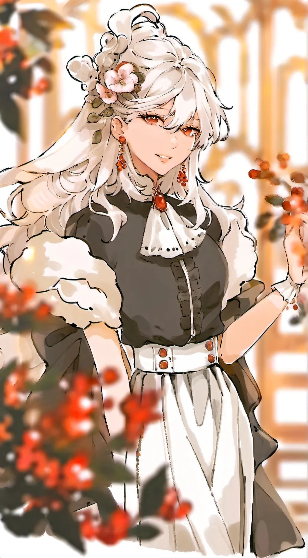 ai character: araza background