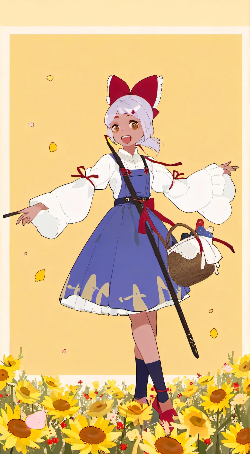 ai character: ballerina capucina background