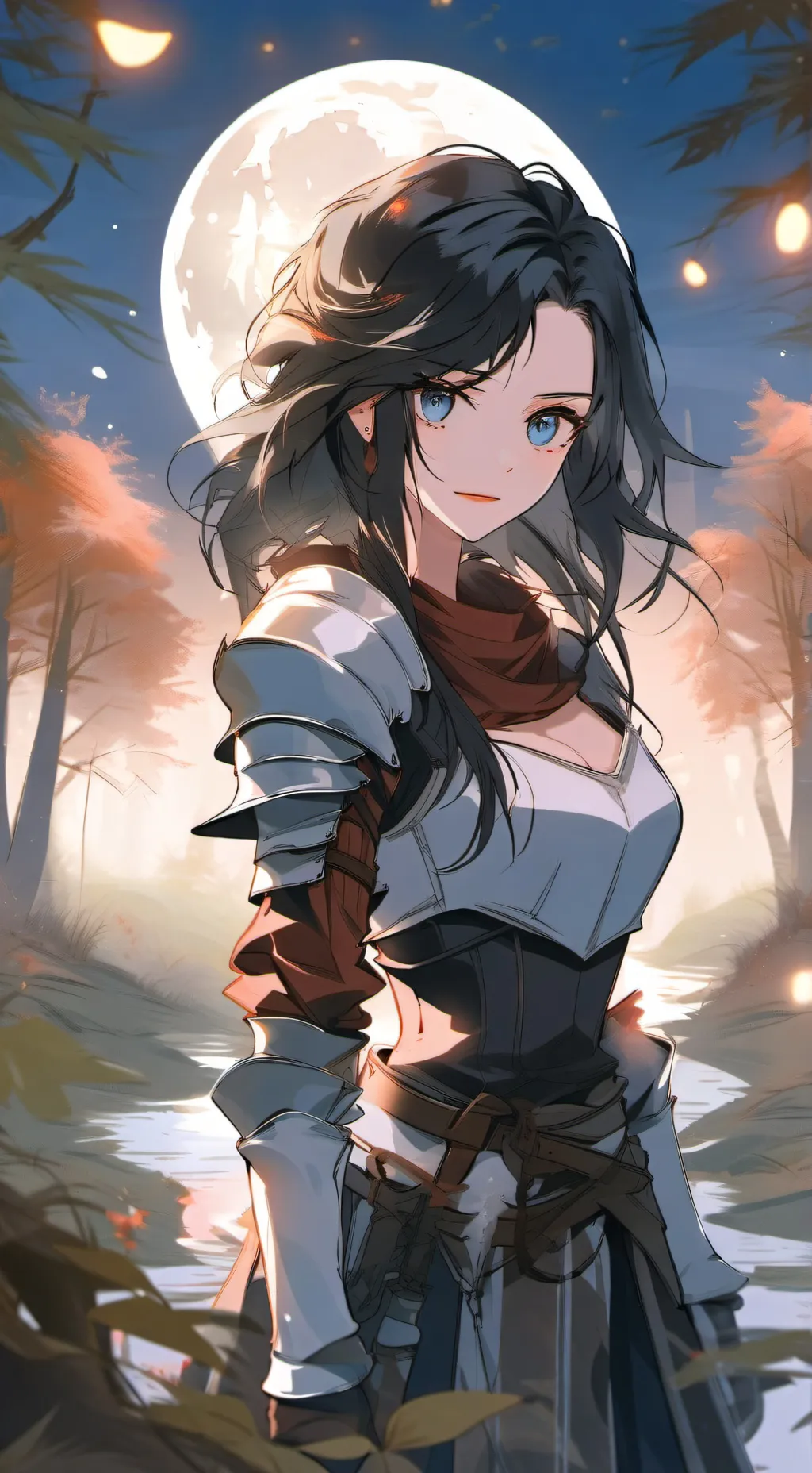 ai character: ? background