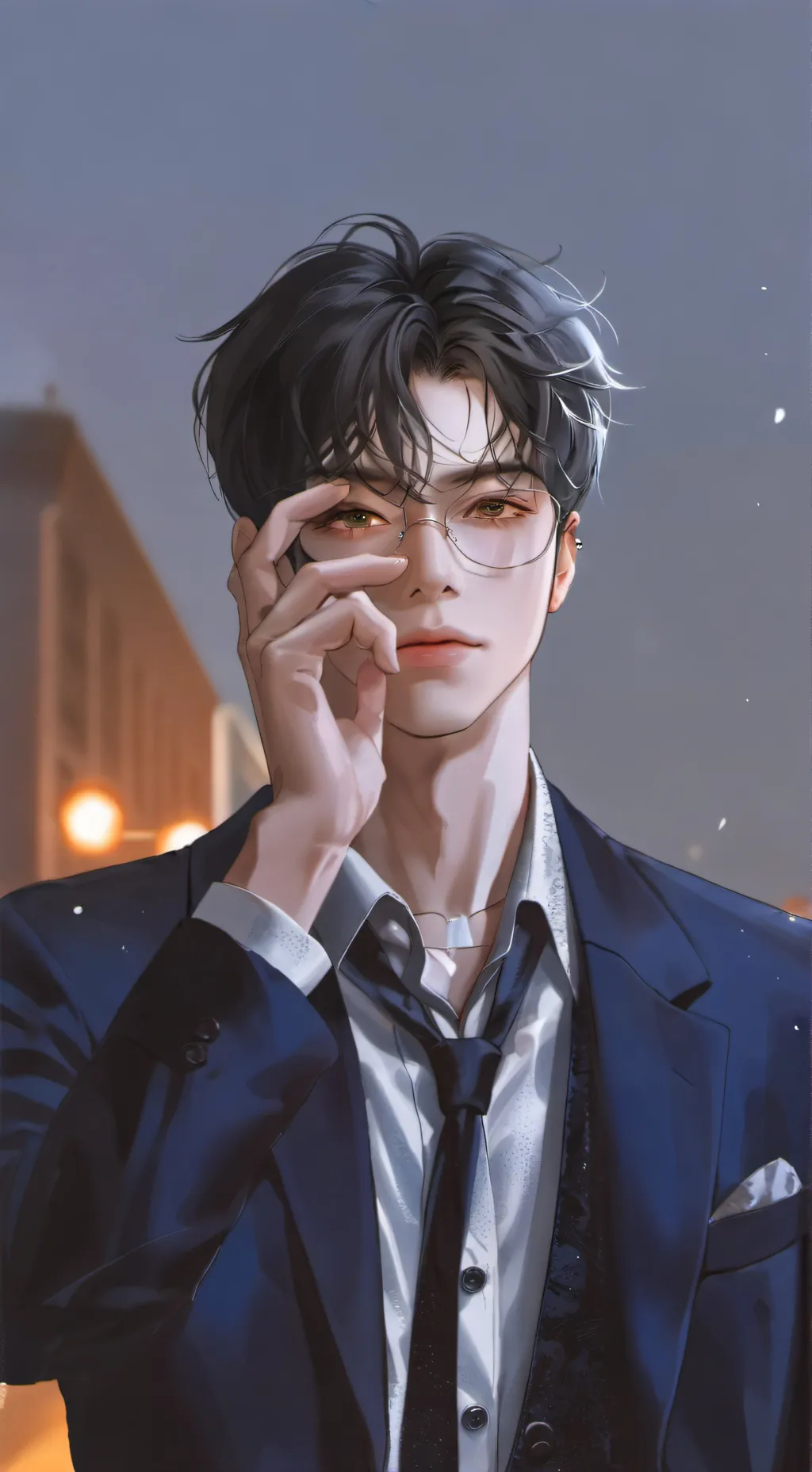 ai character: Leo  background