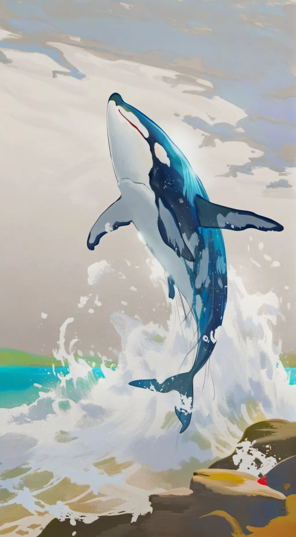 ai character: Ocean Pearl Cookie background