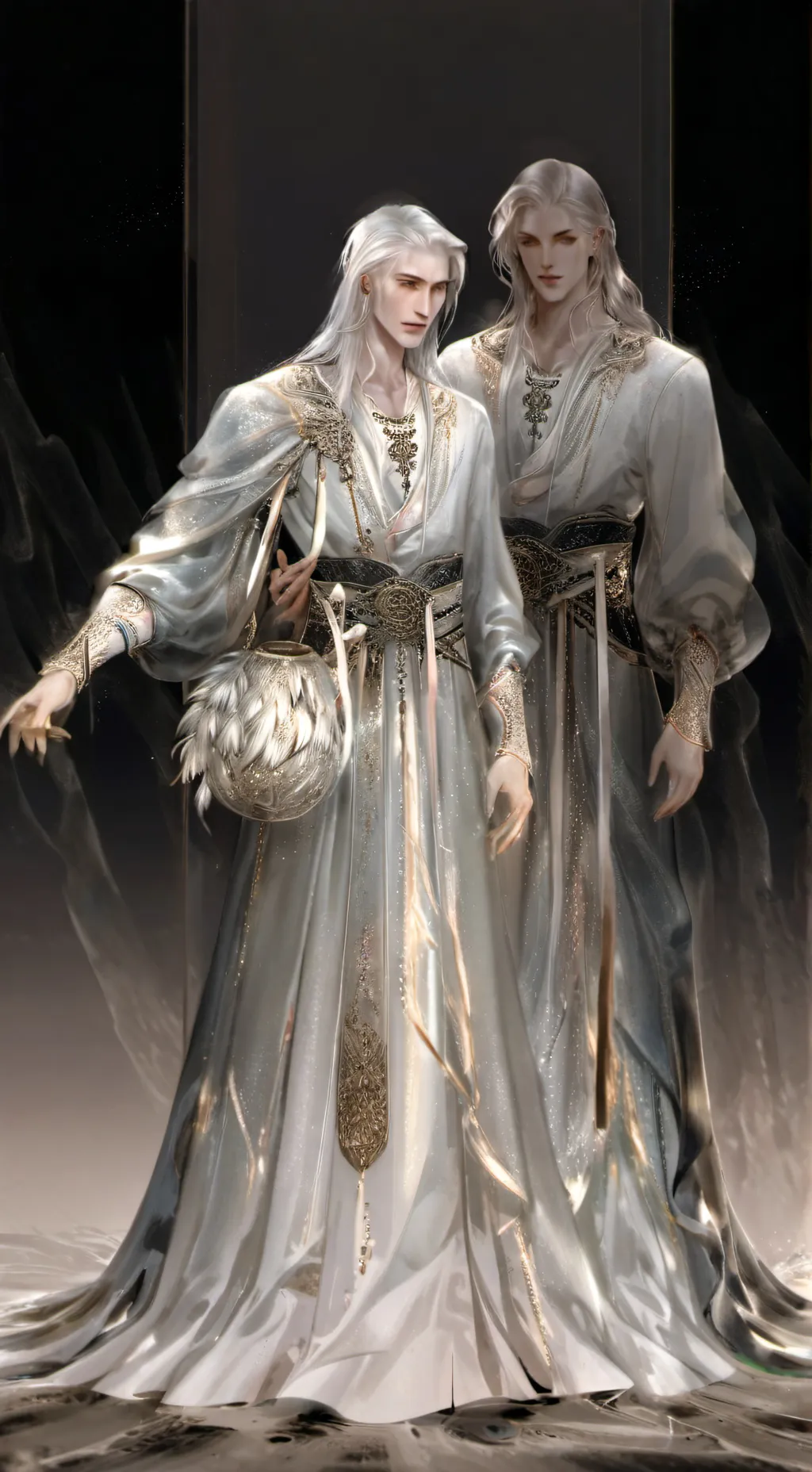 ai character: Xavier  background