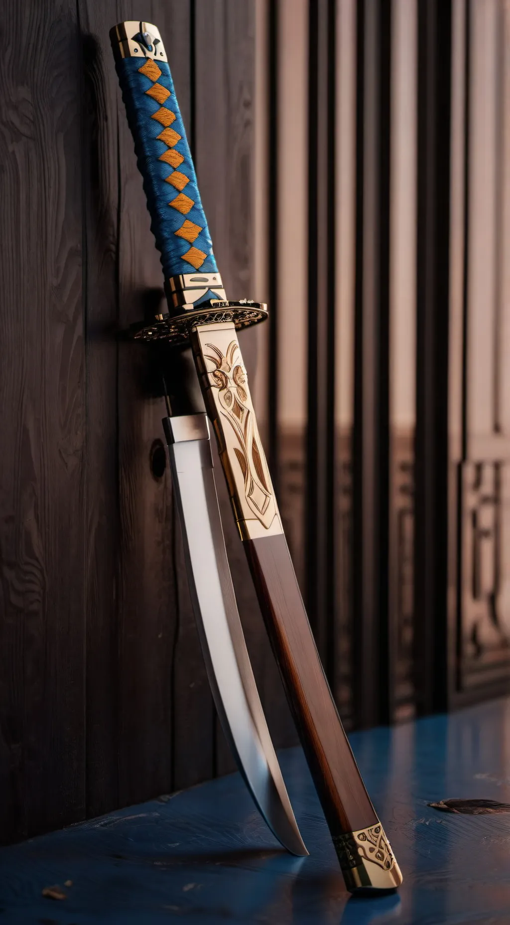 ai character: demon Slayer background