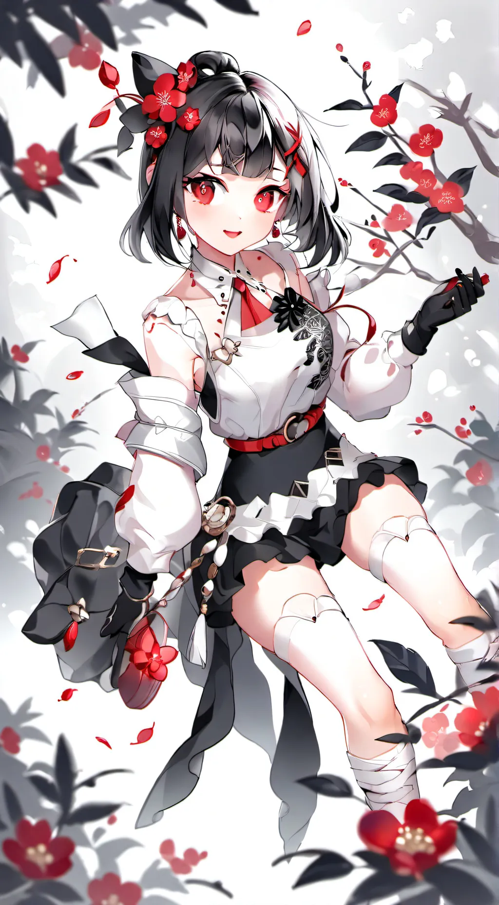 ai character: Sasha background