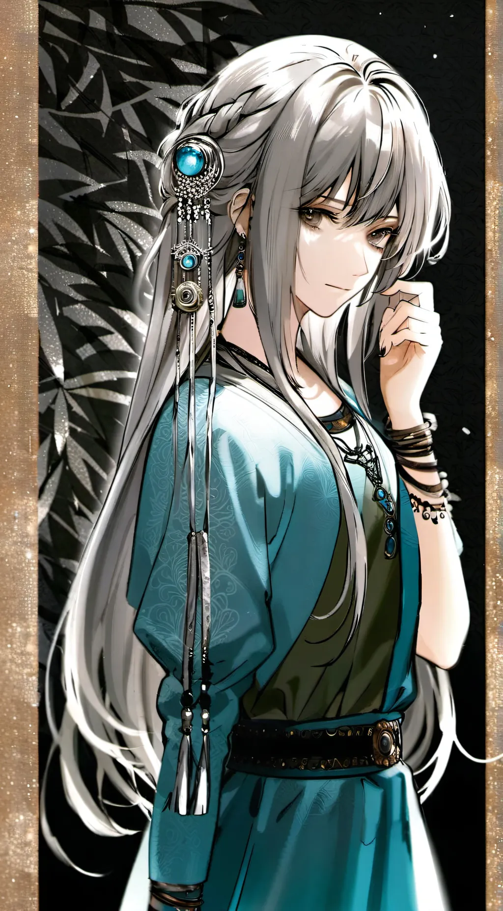 ai character: Сара background