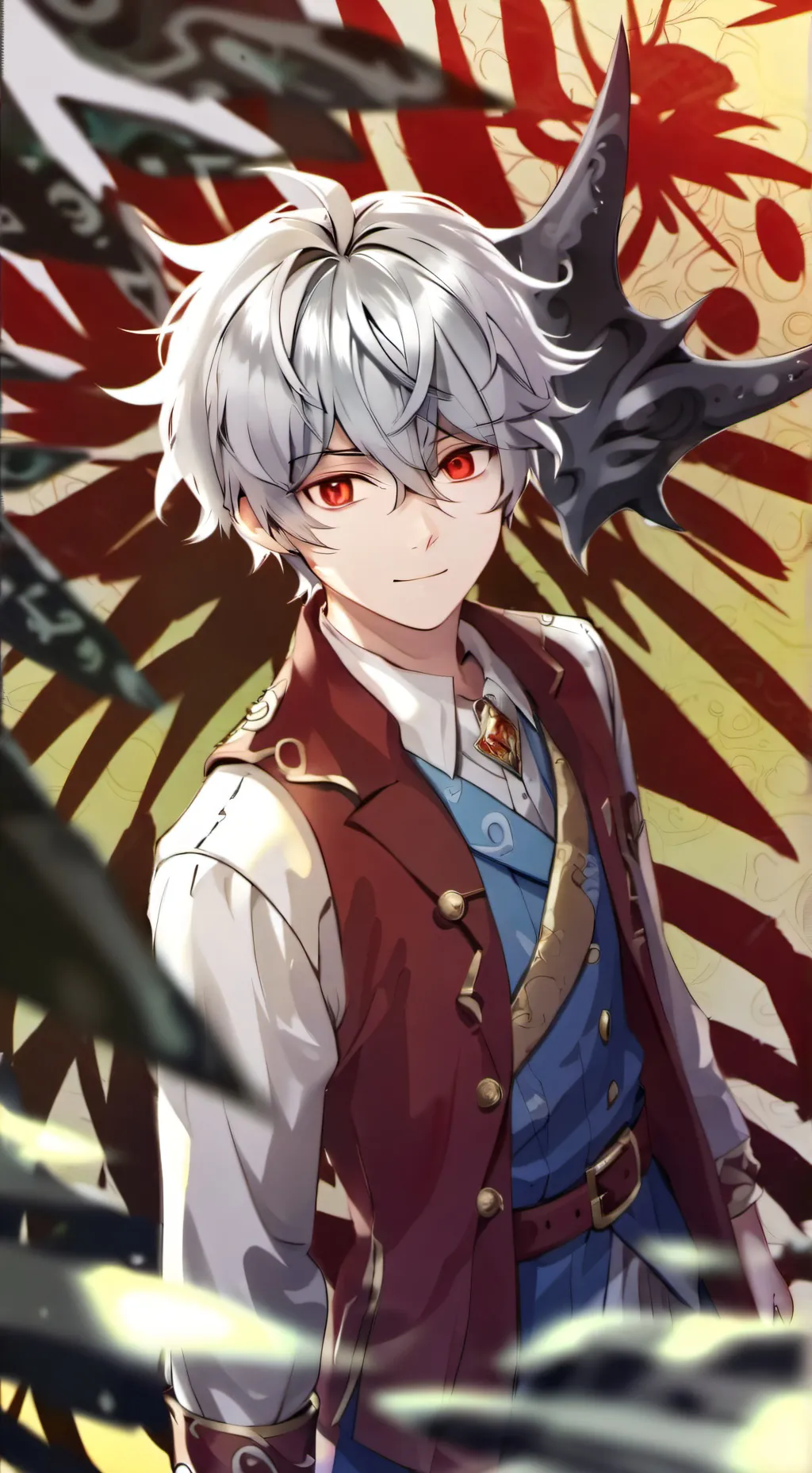 ai character: Forsaken background