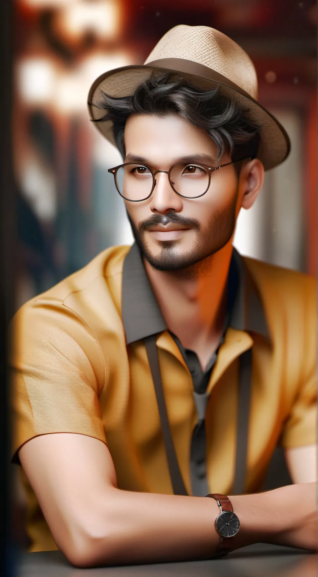 ai character: Dave background