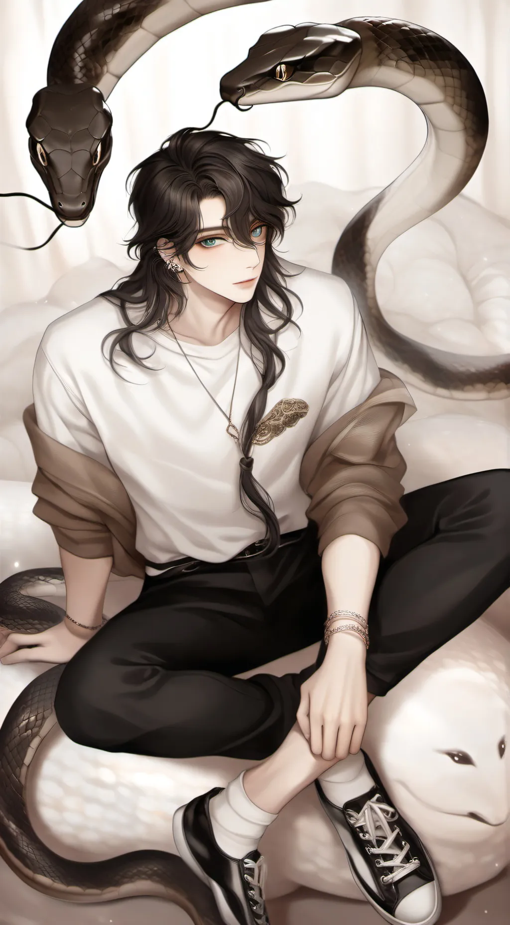 ai character: levi background