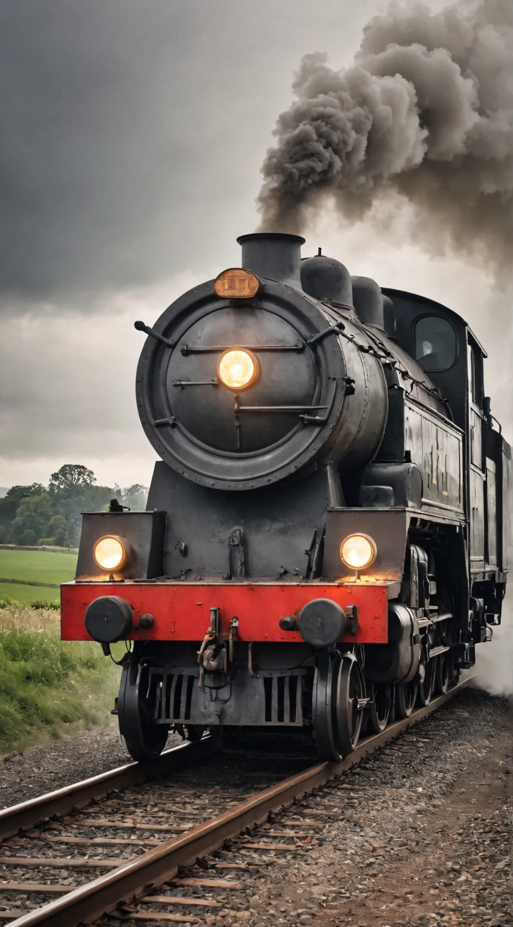 ai character: rieles muertos 🚂⚡ background