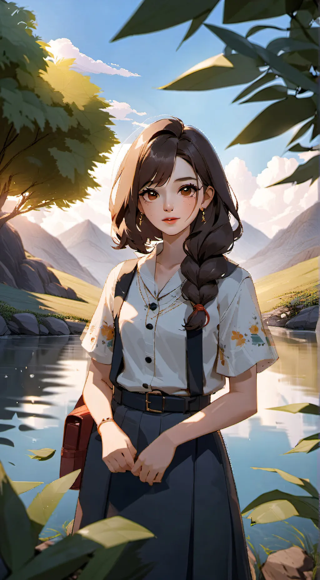 ai character: Bianca Di Angelo background