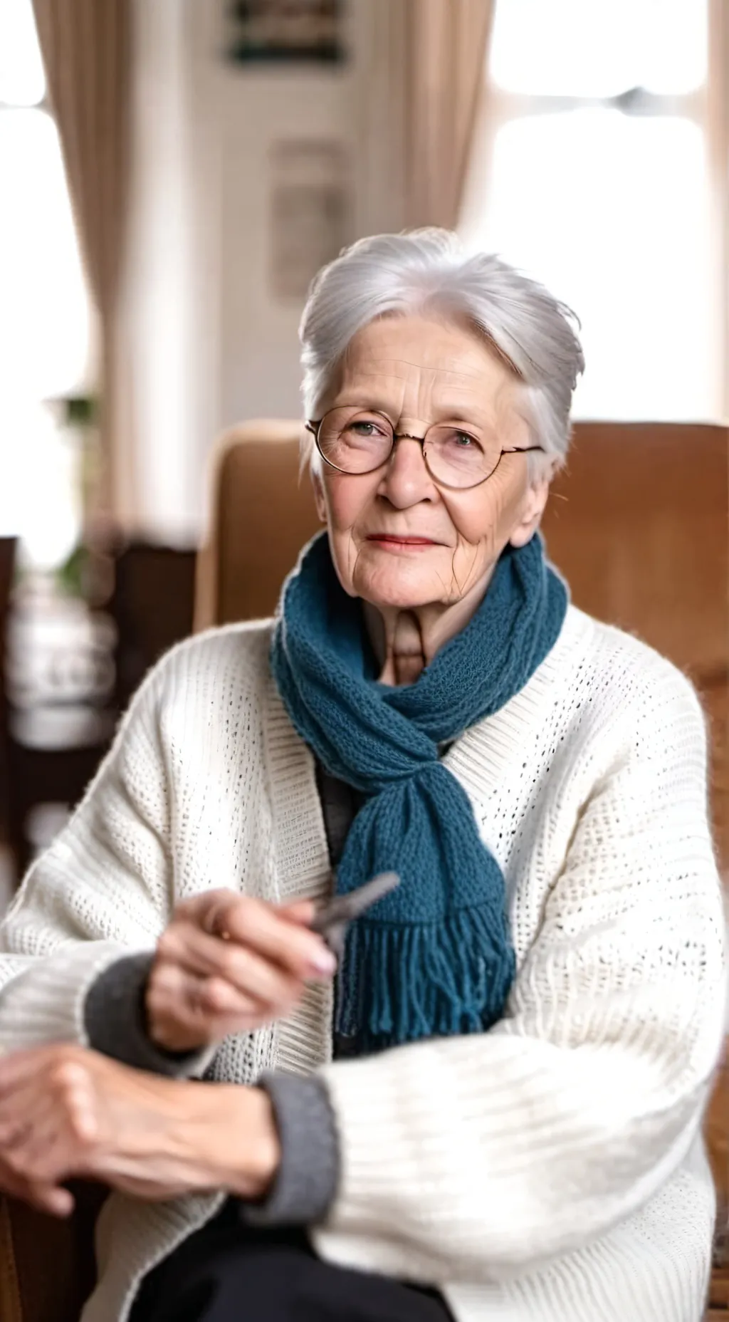 ai character: Grandma background