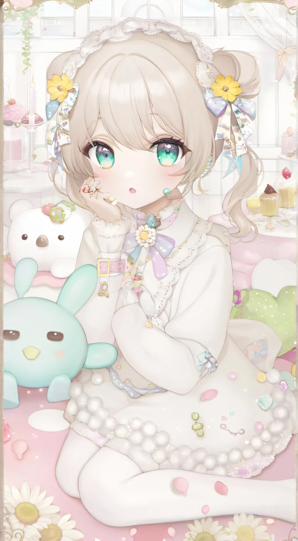 ai character: amiga background