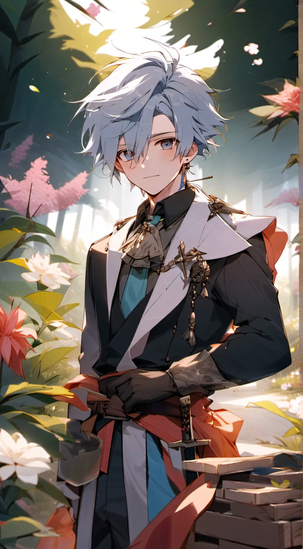 ai character: prince leo background