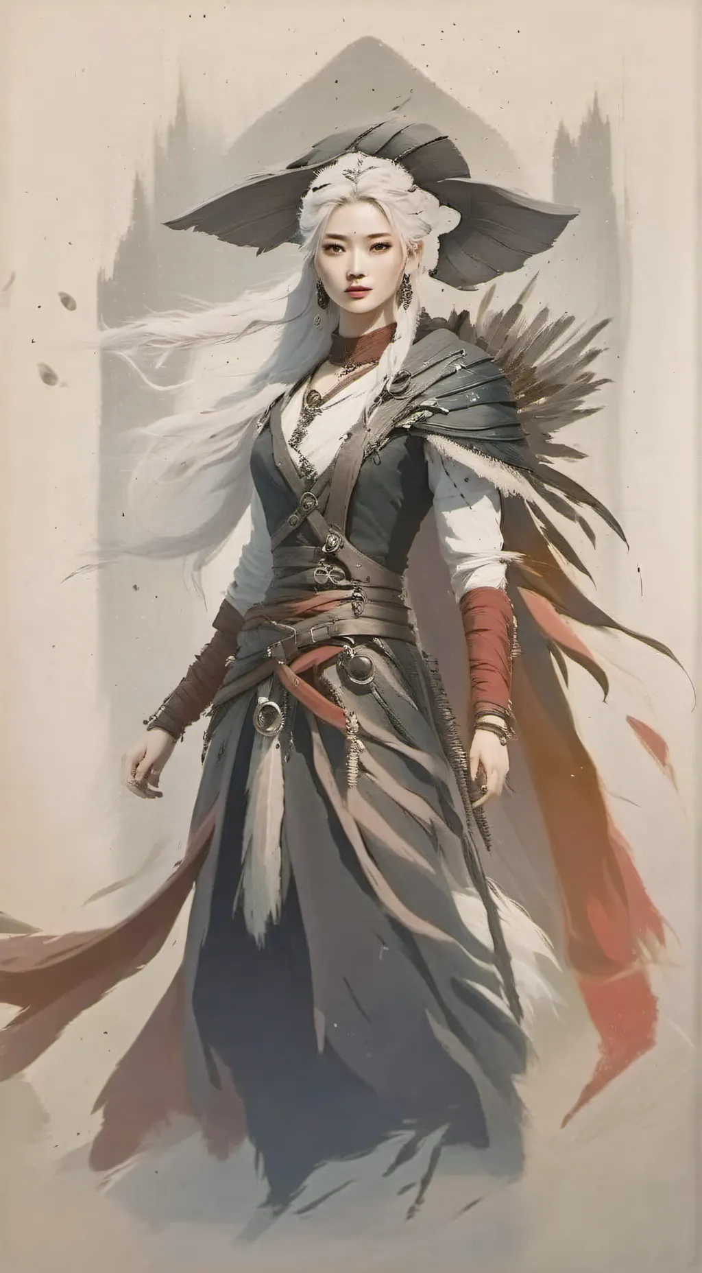 ai character: if ur bricked up background