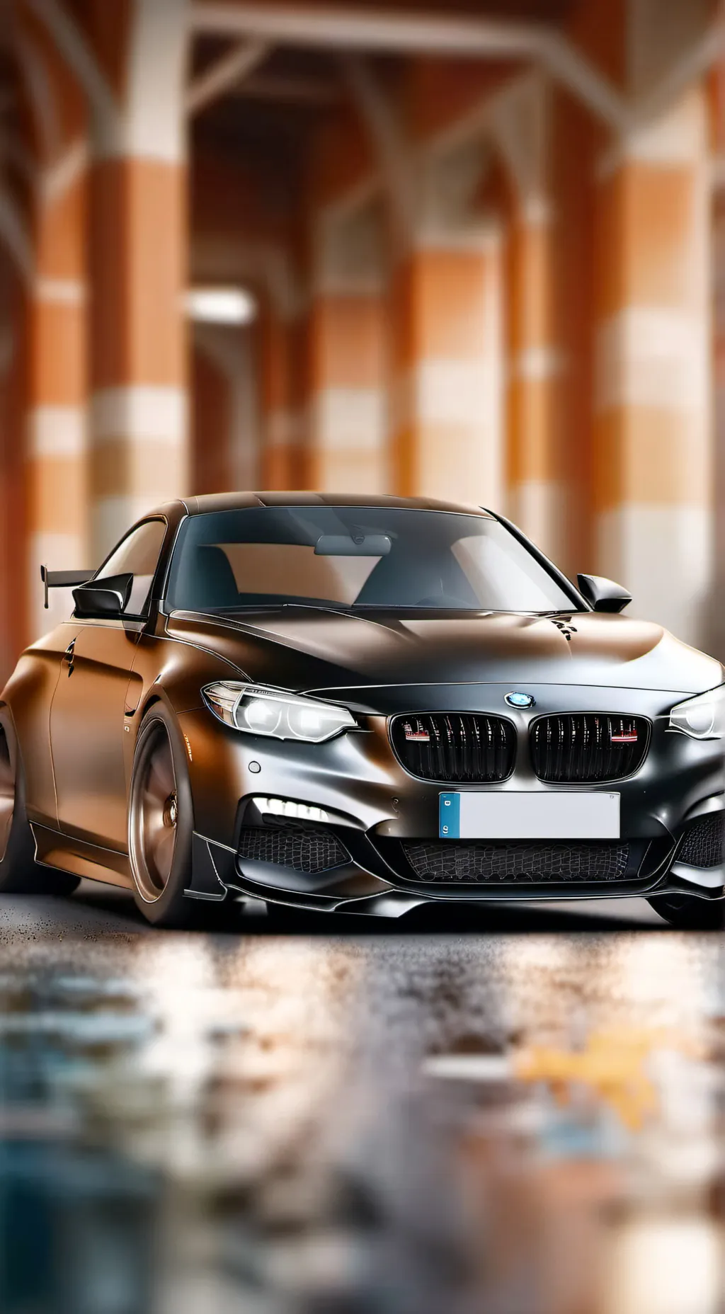 ai character: car drift  background