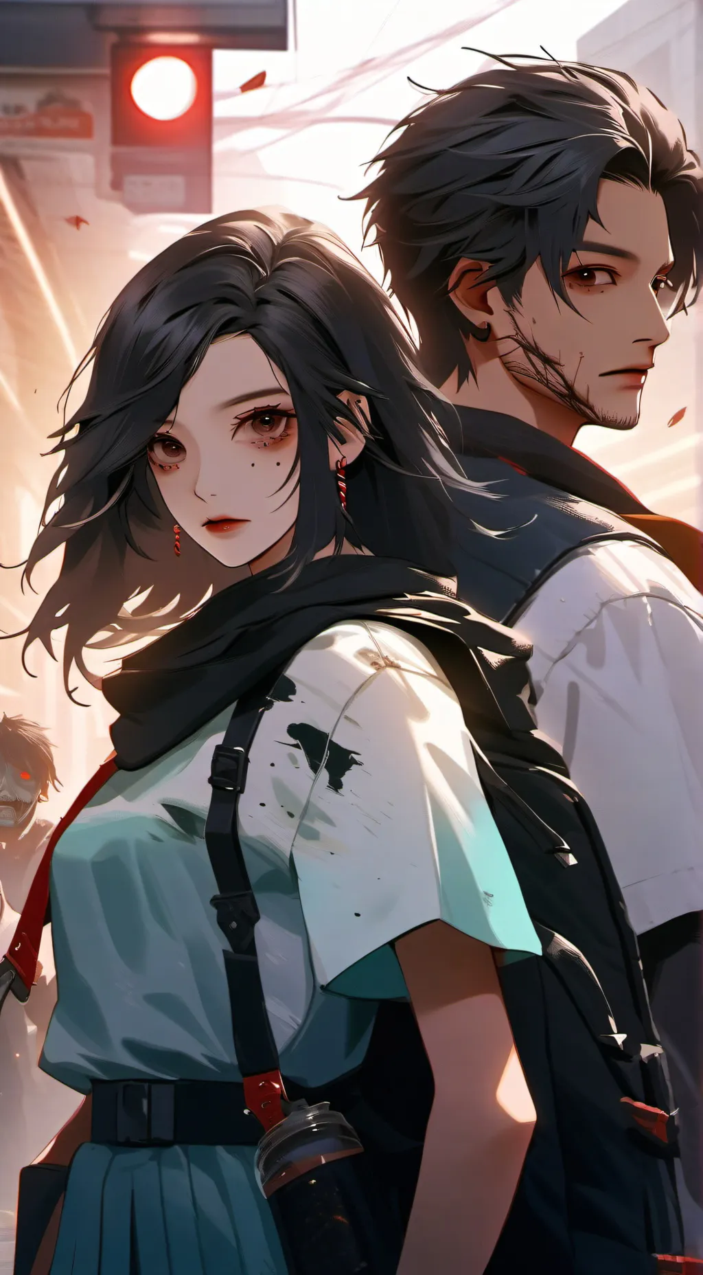 ai character: mike n lisa background