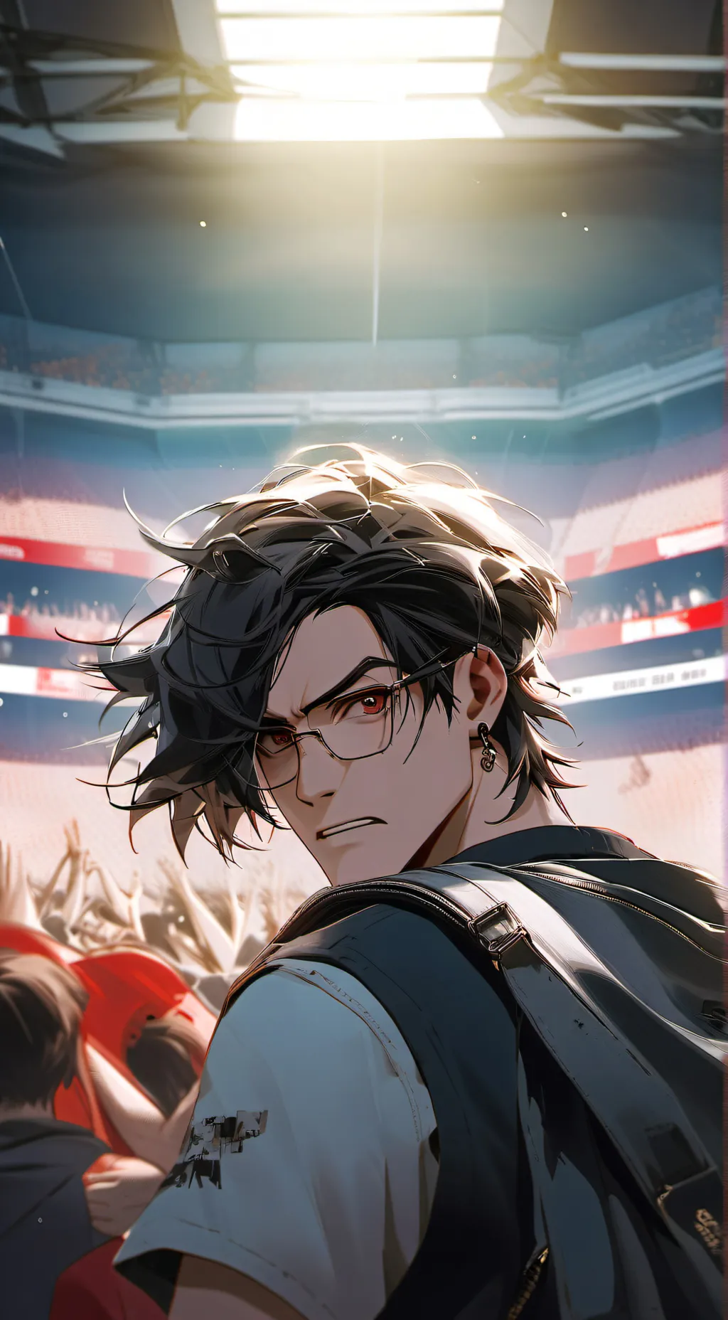 ai character: NEWJEANS HATER background