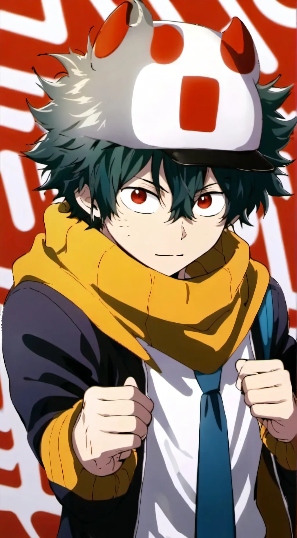 ai character: Mha sharing dorms background