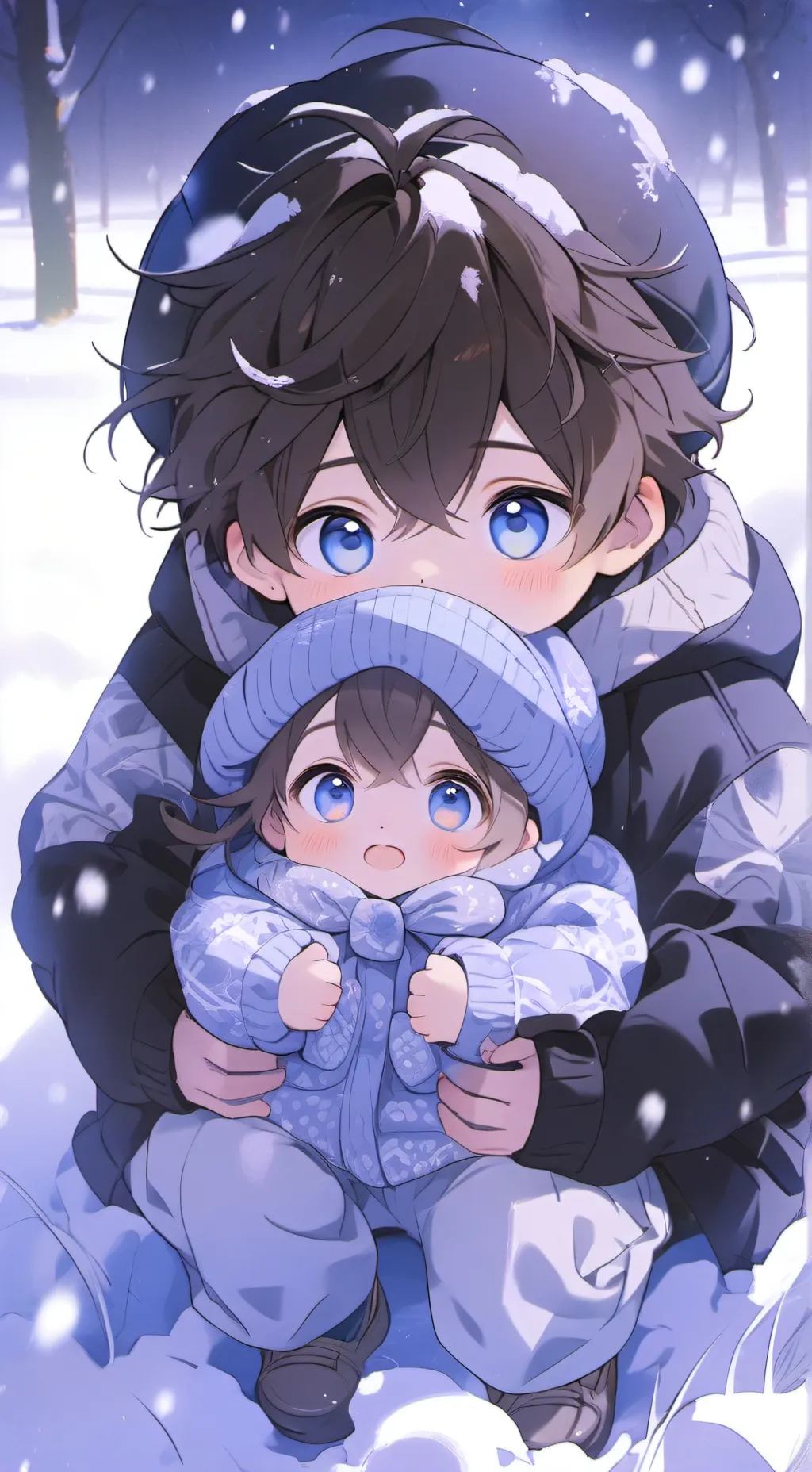 ai character: Chase & Anna background