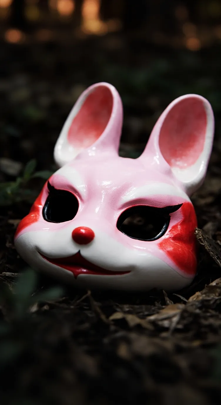 ai character: the Mask pink? background