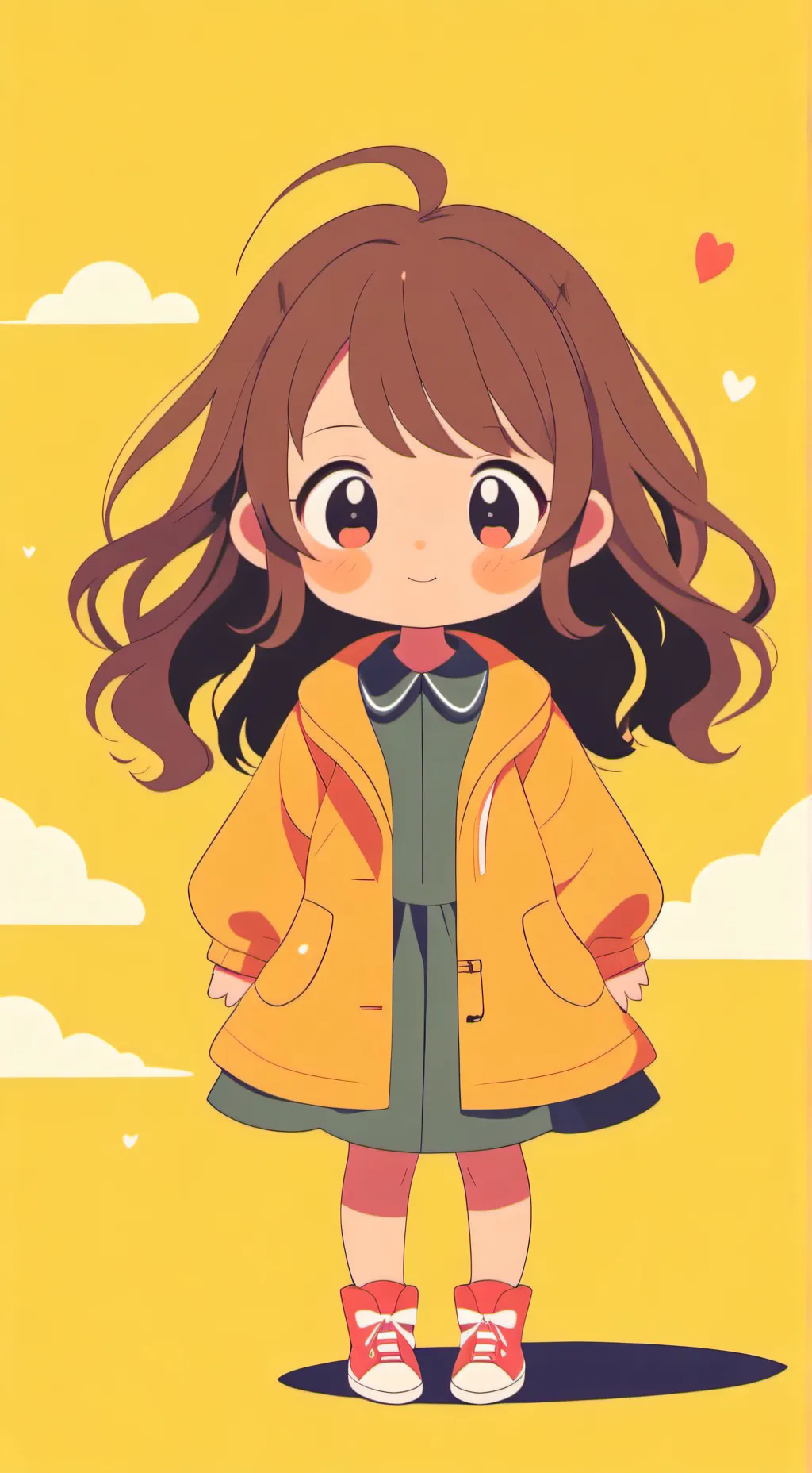 ai character: Sahea 👧🏻 background