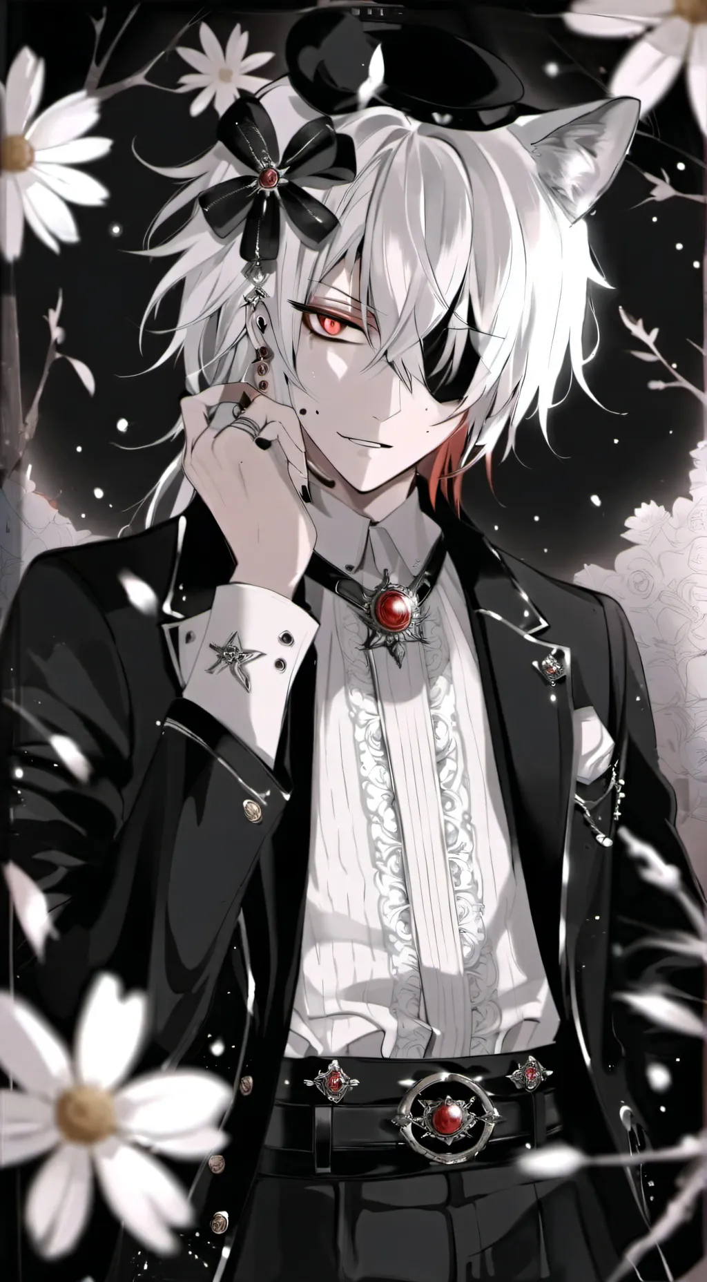 ai character: Нали  background