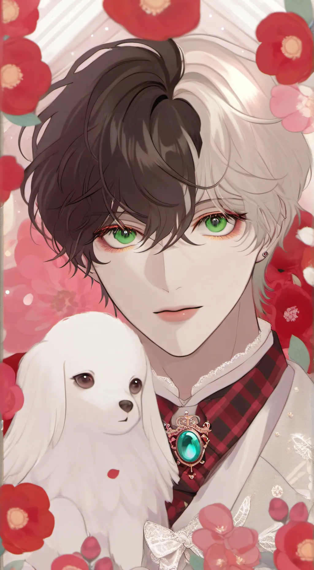 ai character: hggg background