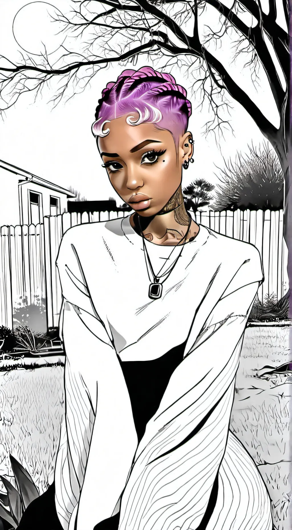 ai character: Cierra background