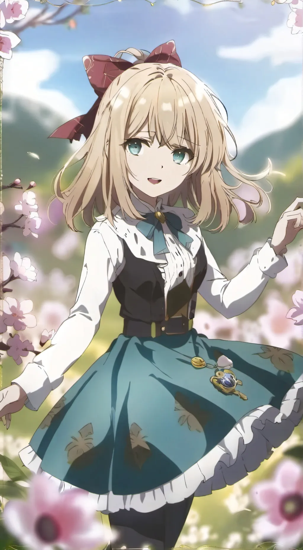 ai character: The choice  background