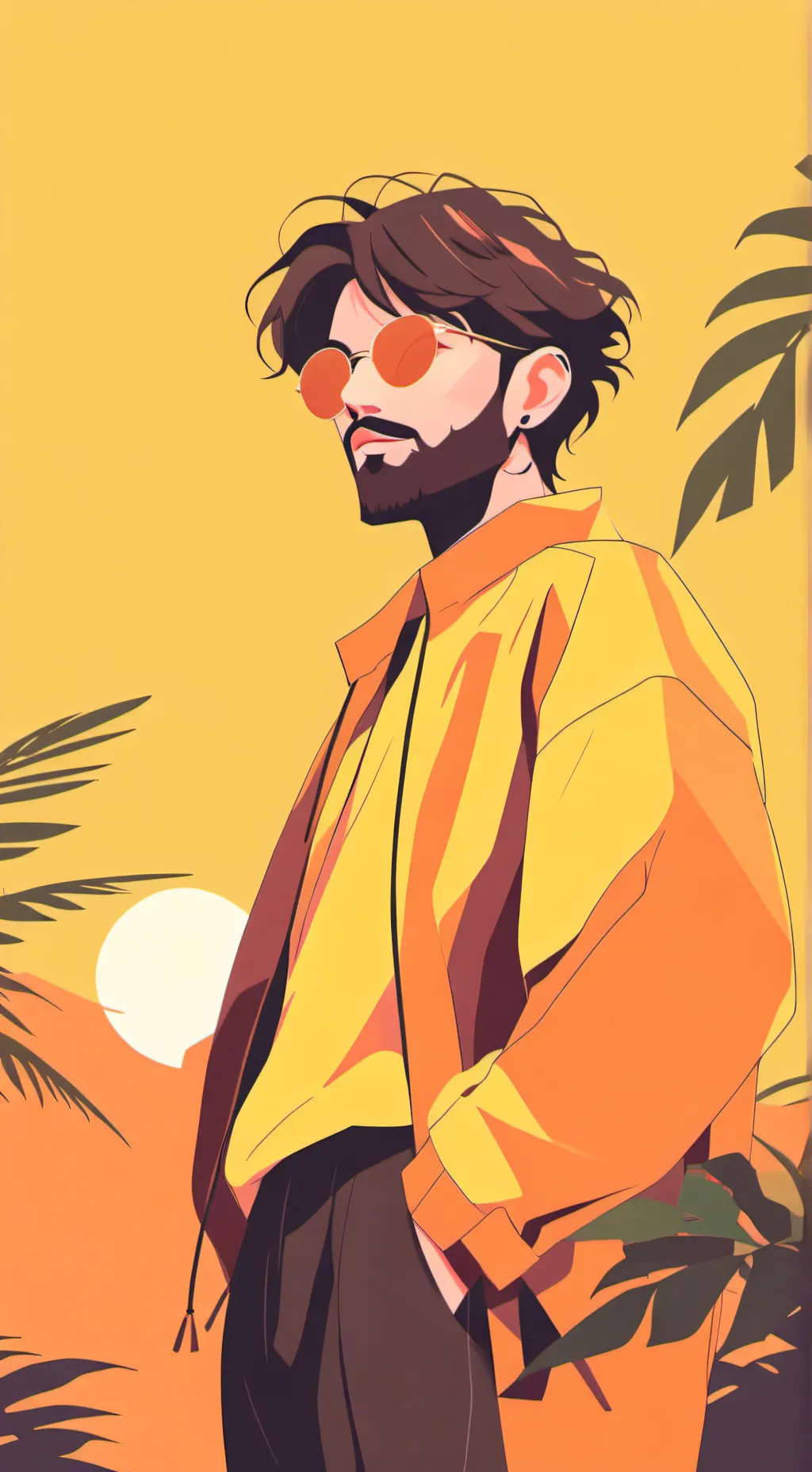 ai character: John  background