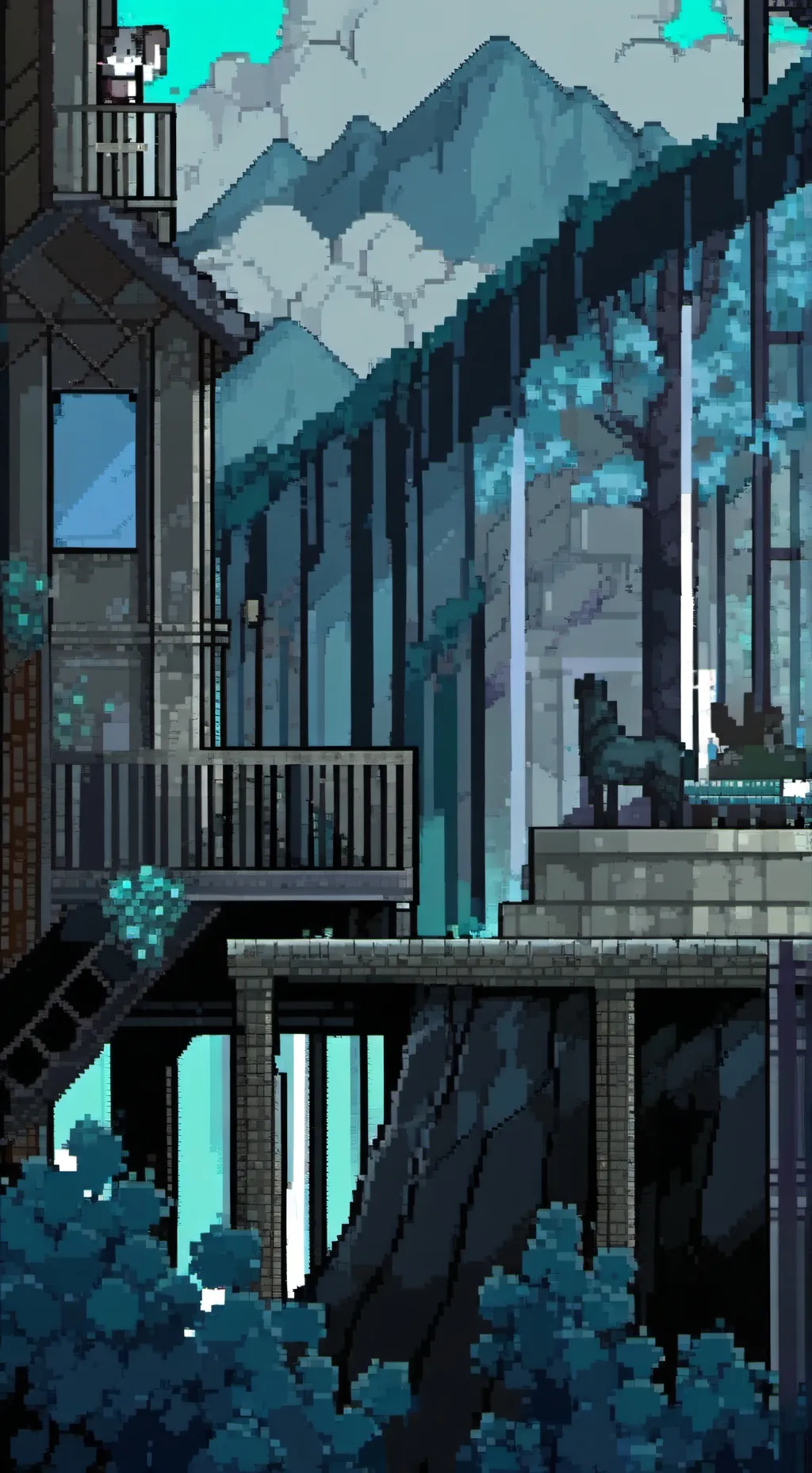 ai character: Cod breakfast  background