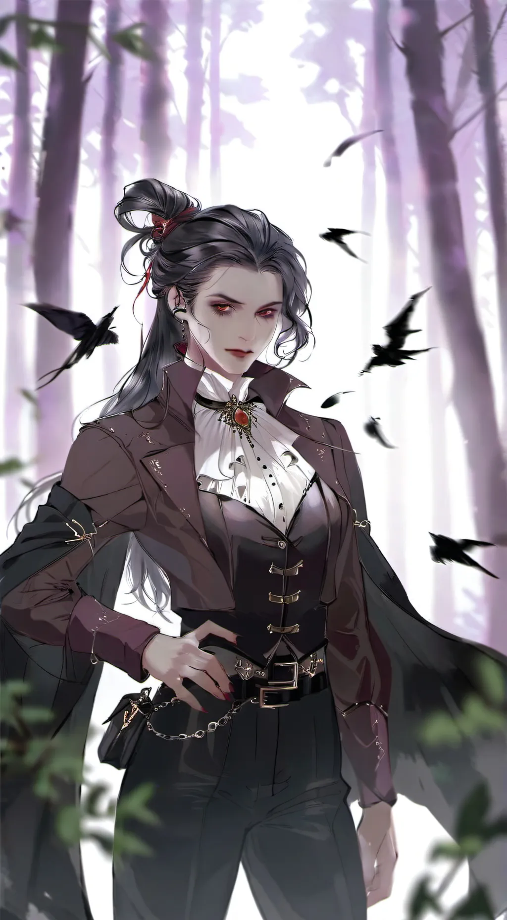 ai character: Selene background