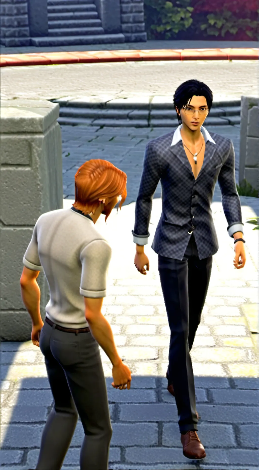 ai character: TOCALL FLASHBACK background