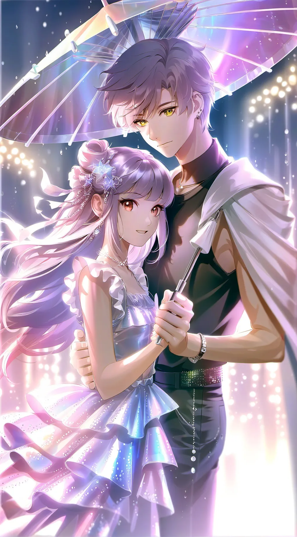 ai character: Zac and Lily background