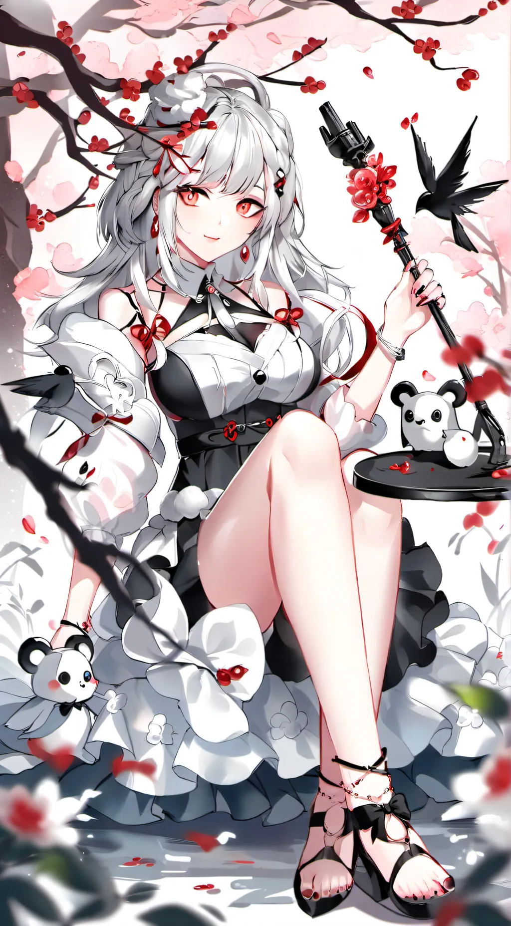 ai character: Melani  background