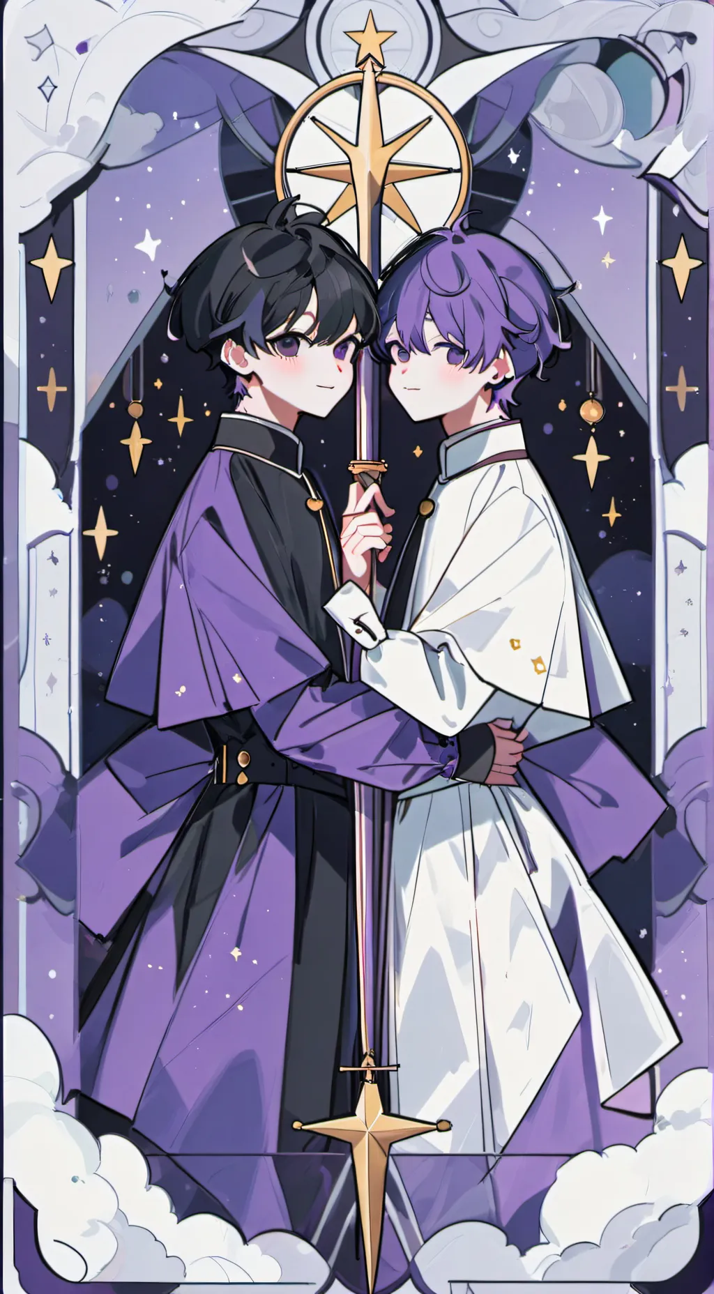 ai character: Jikook again 🙄💀 background